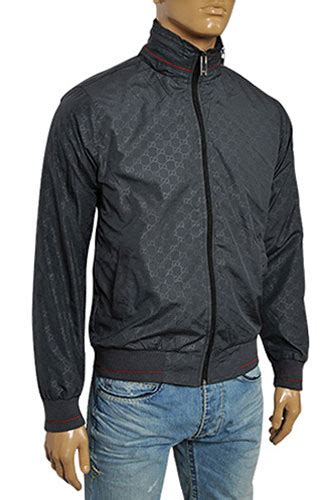 gucci men's zip jacket 99|gucci jacket sale men.